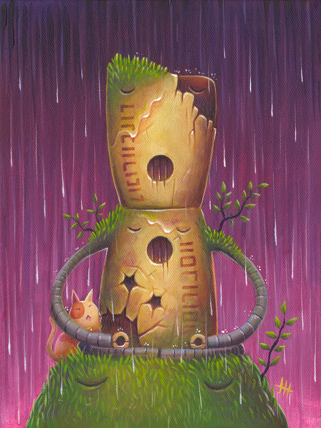 Rainy Contemplation
