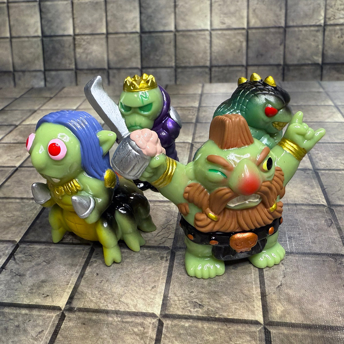Dungeons & Dungeons Sofubi Set 