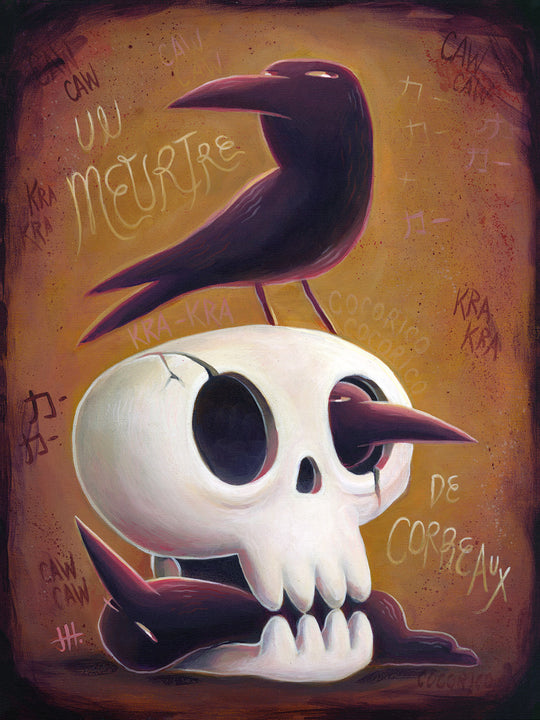 Un Meurtre De Corbeaux