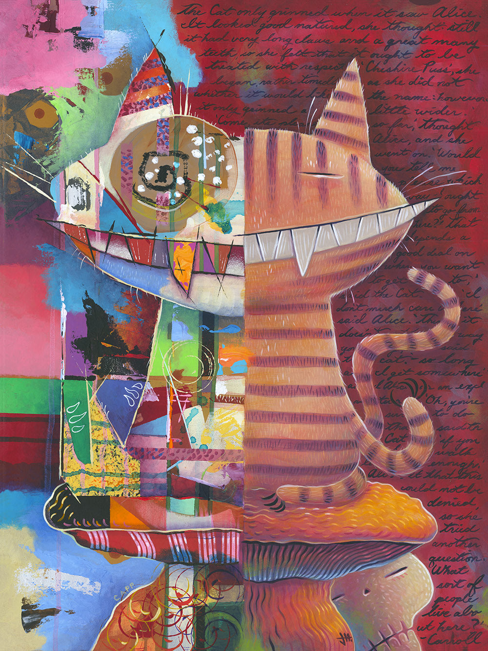 cats and monsters A Grin Without A Cat