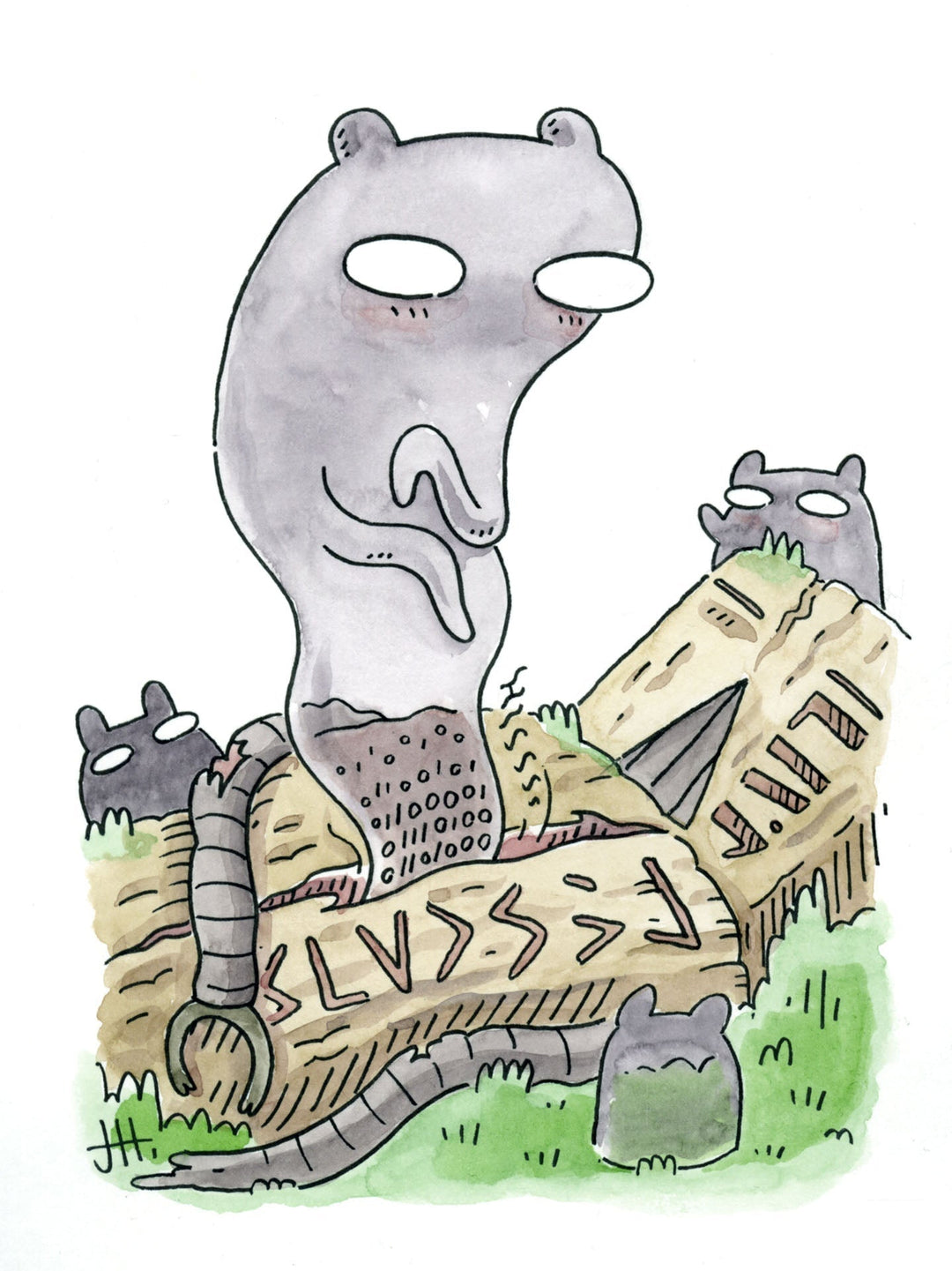 Sketch A Day 16, Afterlife