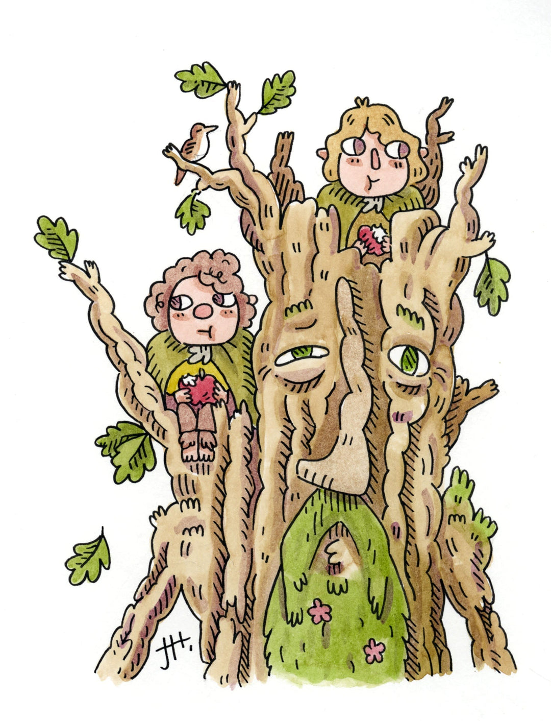 Sketch A Day 27, Treebeard