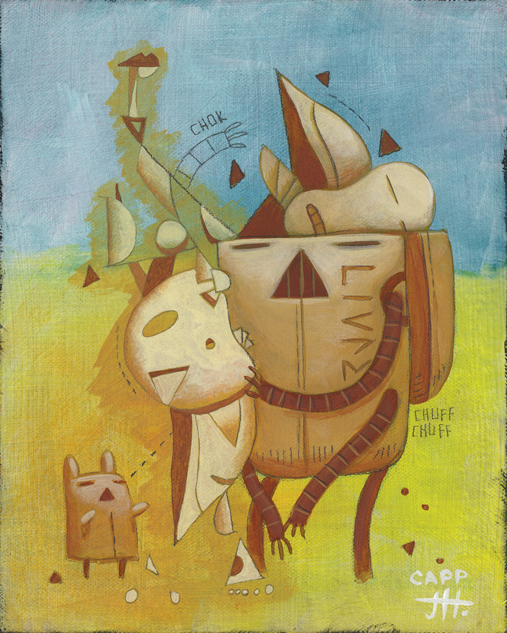 Evolution (Original Painting)