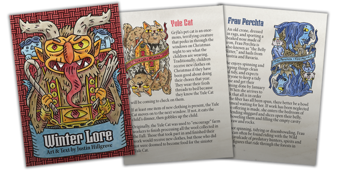"Winter Folklore" Playing Cards