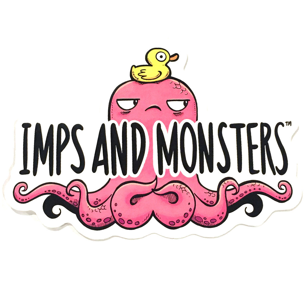 Imps and Monsters Waterproof Vinyl Sticker image 0