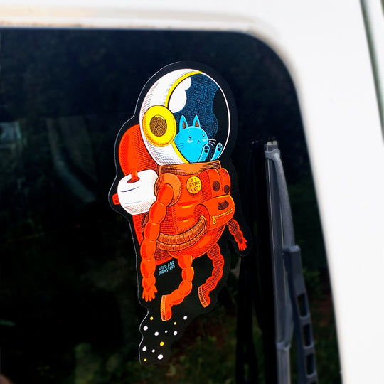 Adrift Waterproof Vinyl Sticker image 2