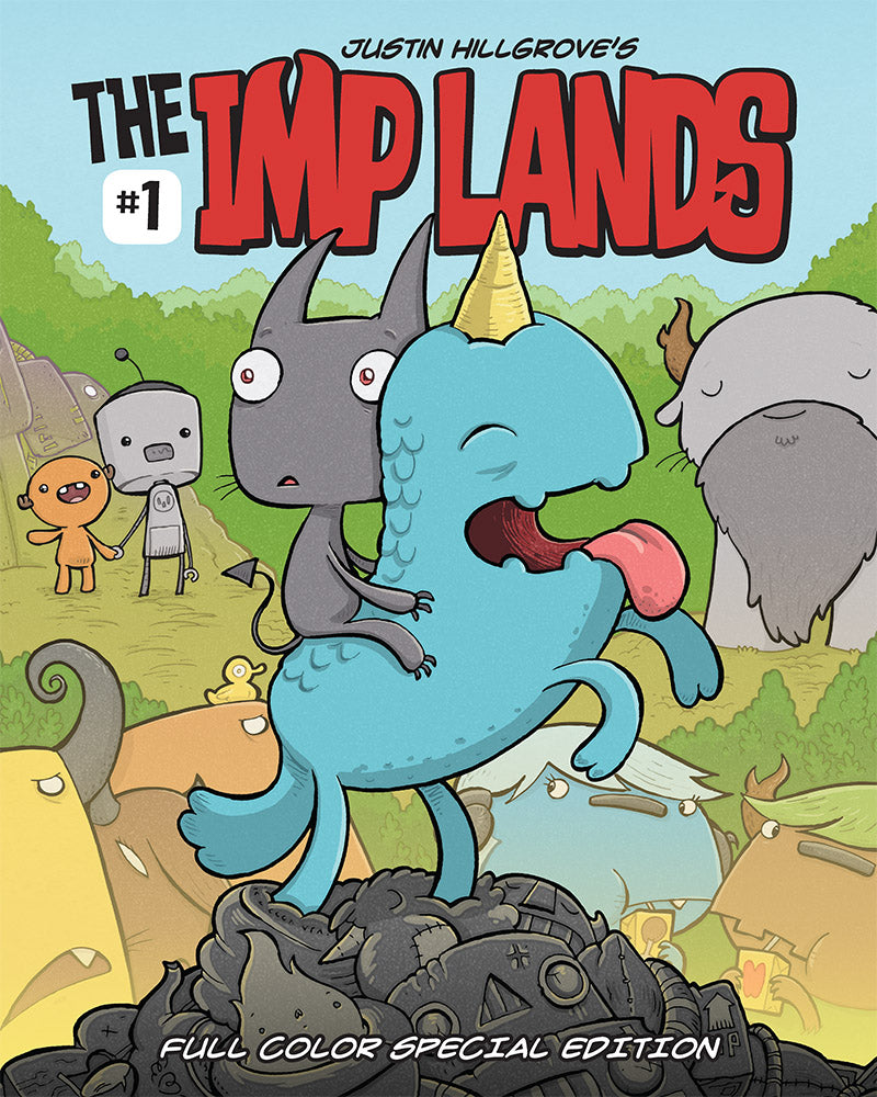 The Imp Lands - Comic Book Issue #1 (FULL COLOR EXTENDED EDITION) image 0