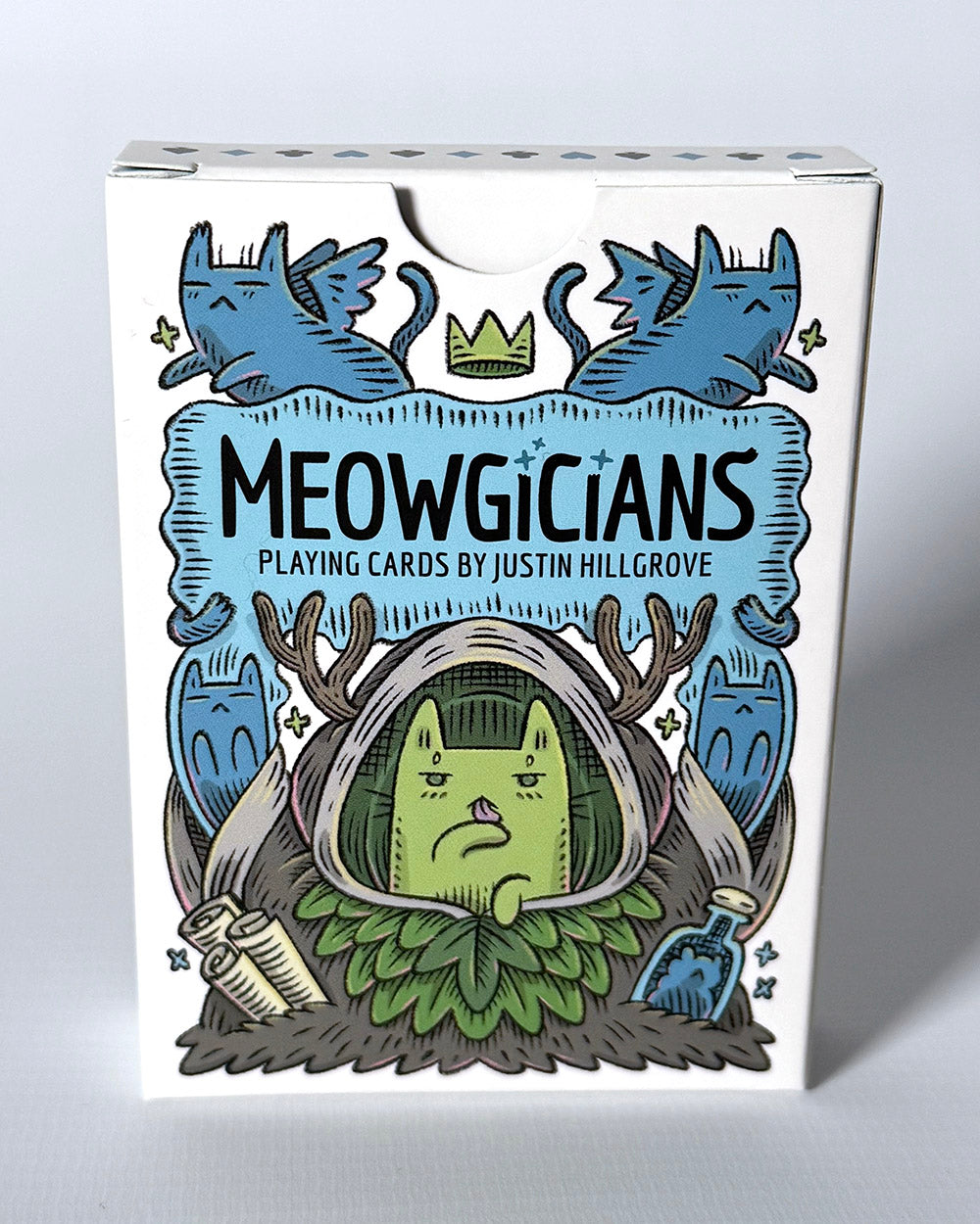 "Meowgicians" Playing Cards