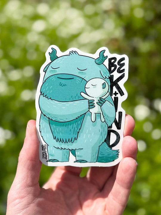 Be Kind Vinyl Sticker