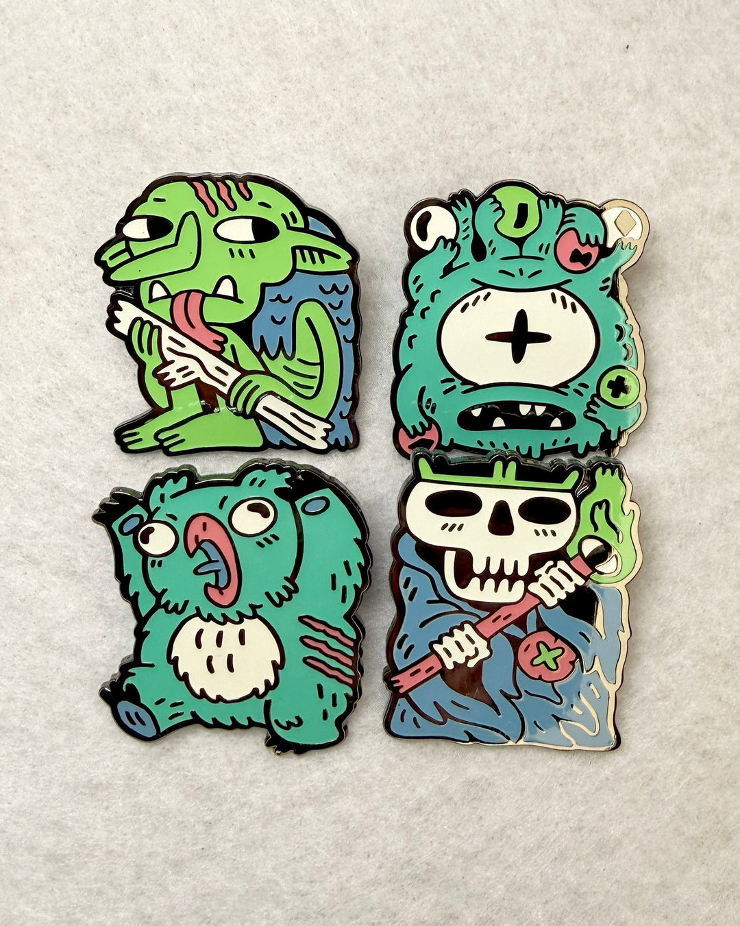 Series 02 Hard Enamel Pins (Complete Set)