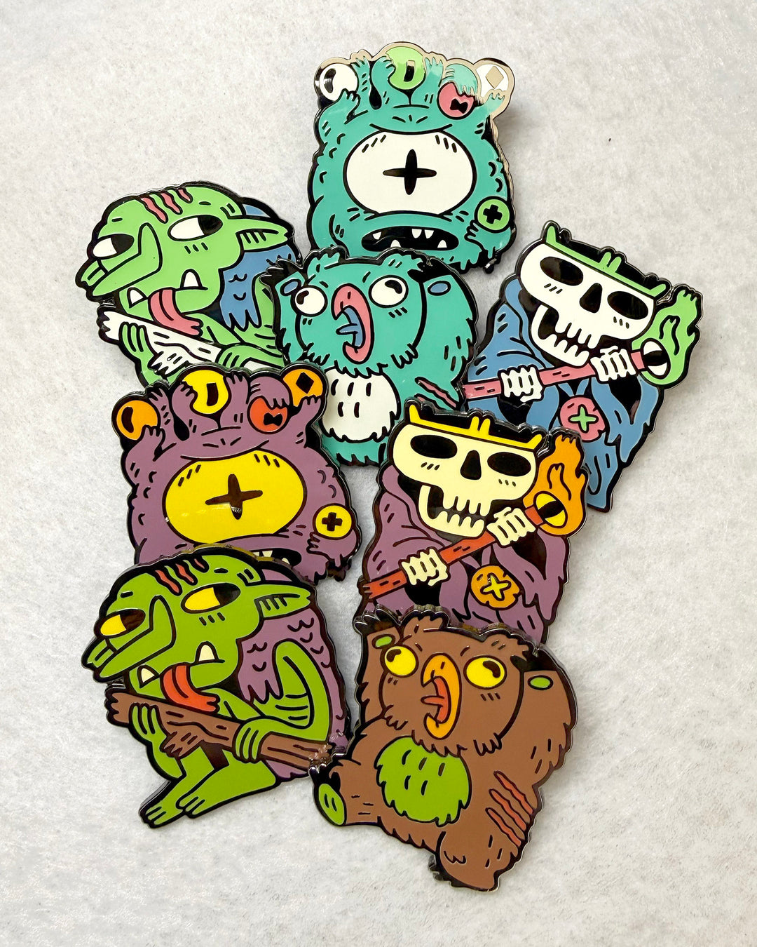 Series 02 Hard Enamel Pins (Complete Set)