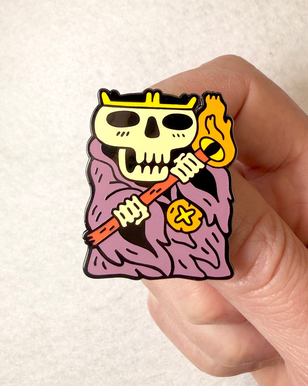 Lich King Enamel Pin