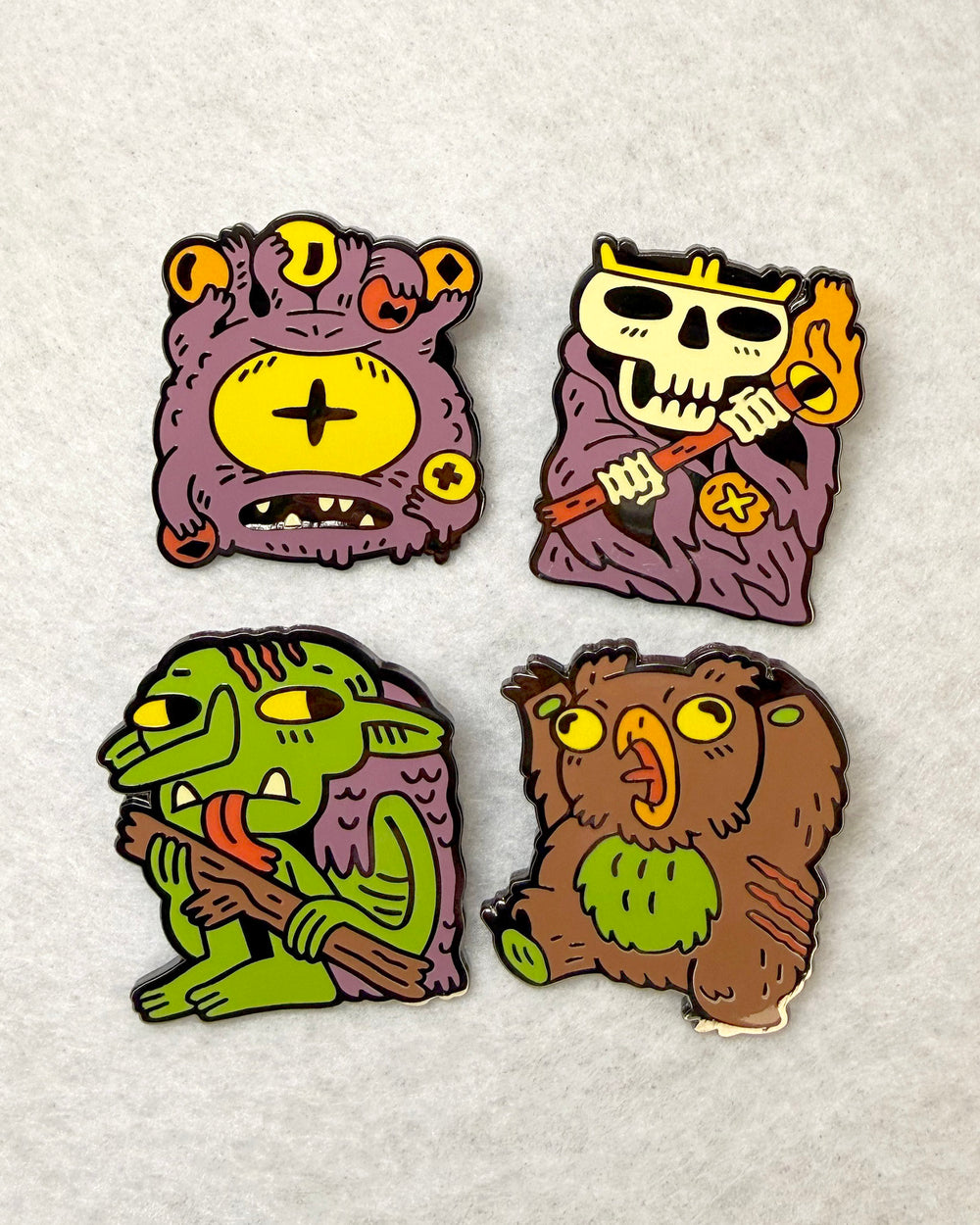 Series 02 Hard Enamel Pins (Complete Set)