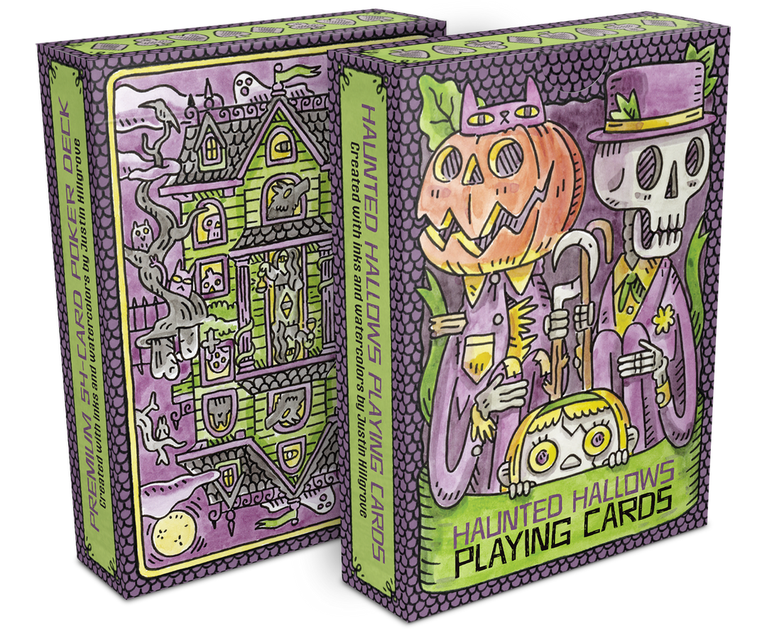 "Haunted Hallows" Playing Cards
