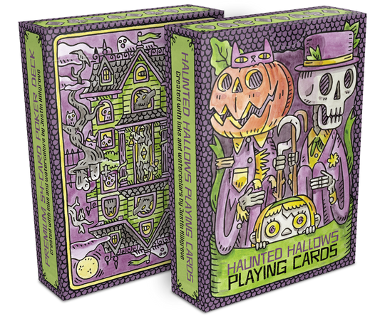 "Haunted Hallows" Playing Cards