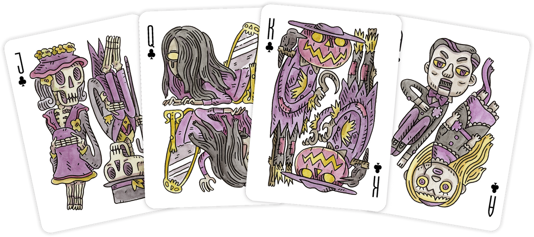 "Haunted Hallows" Playing Cards