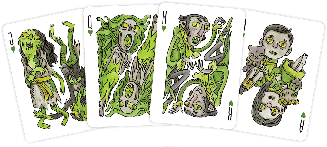 "Haunted Hallows" Playing Cards