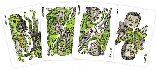 "Haunted Hallows" Playing Cards
