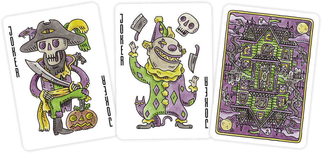 "Haunted Hallows" Playing Cards