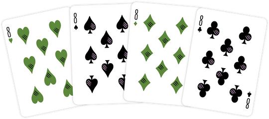 "Haunted Hallows" Playing Cards