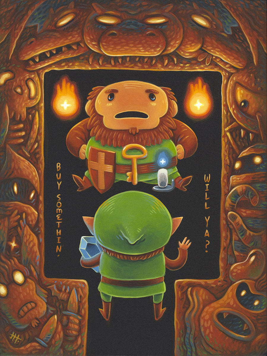 Tools of the Trade 1 & 2 (Original Paintings - set of 2)