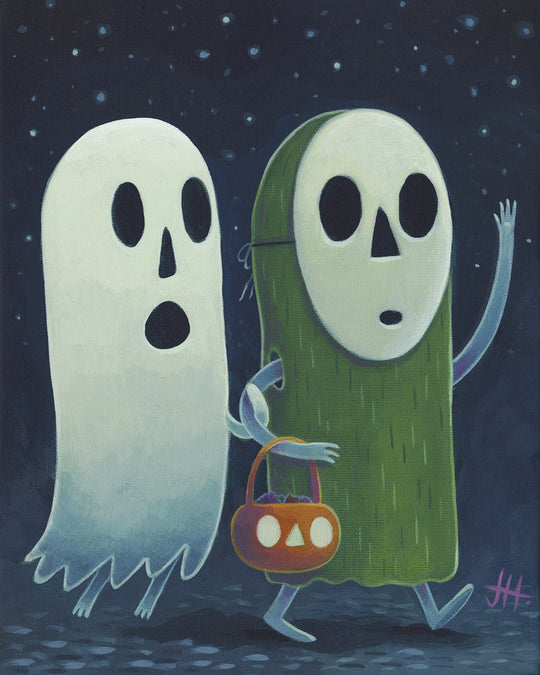 Hallo Ghost (Original Painting)