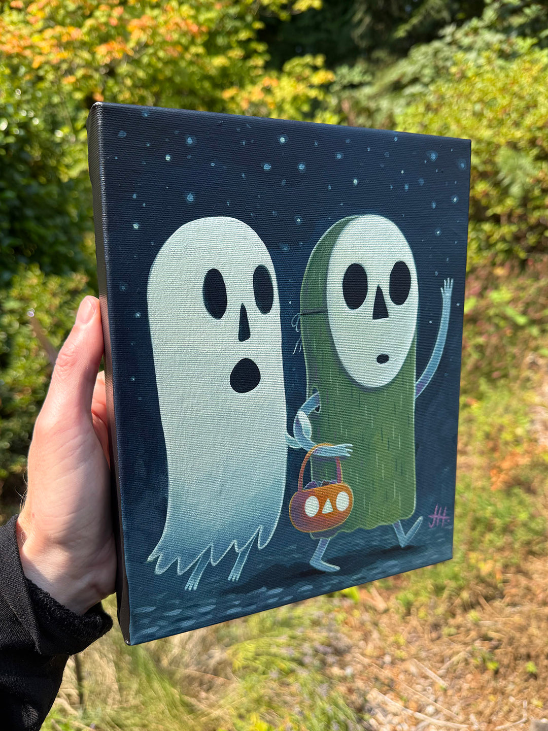 Hallo Ghost (Original Painting)