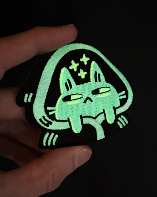 Glow-in-the-Dark Meowgician Patch