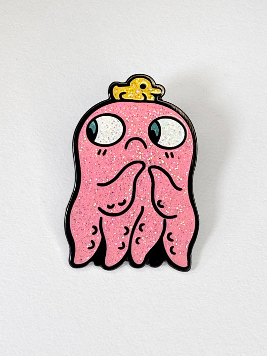 Arthur &amp; Duck (Glitter Chase) Hard Enamel Pin