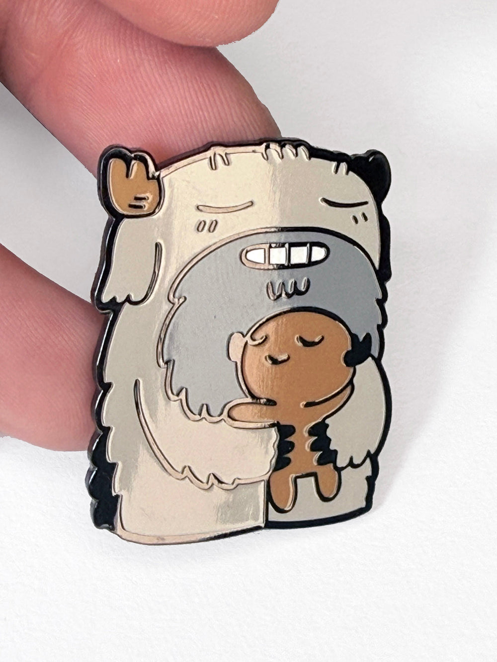 Clarence & Kipp Hard Enamel Pin