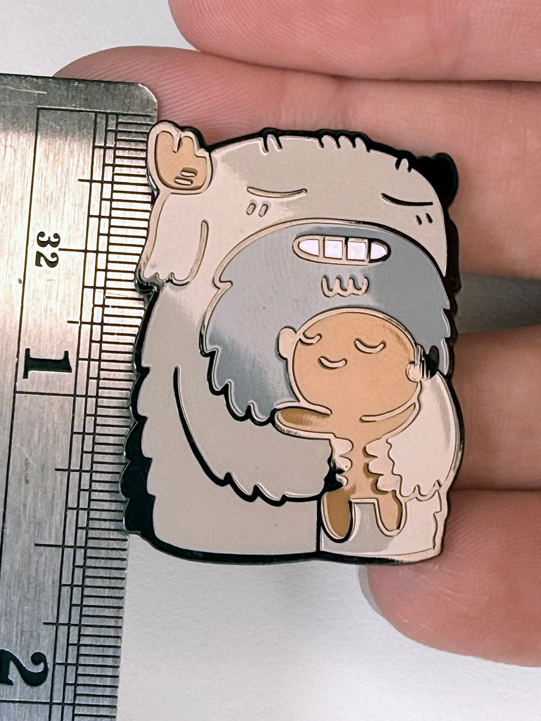 Clarence &amp; Kipp Hard Enamel Pin