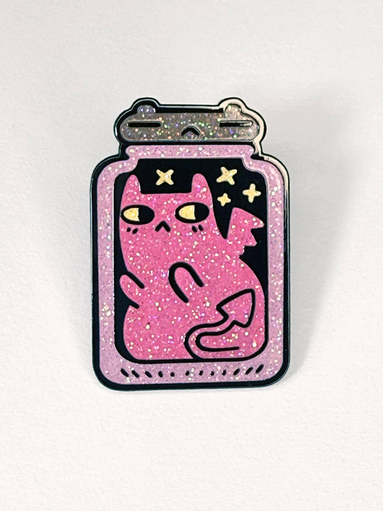 Familiar (Glitter Chase) Hard Enamel Pin