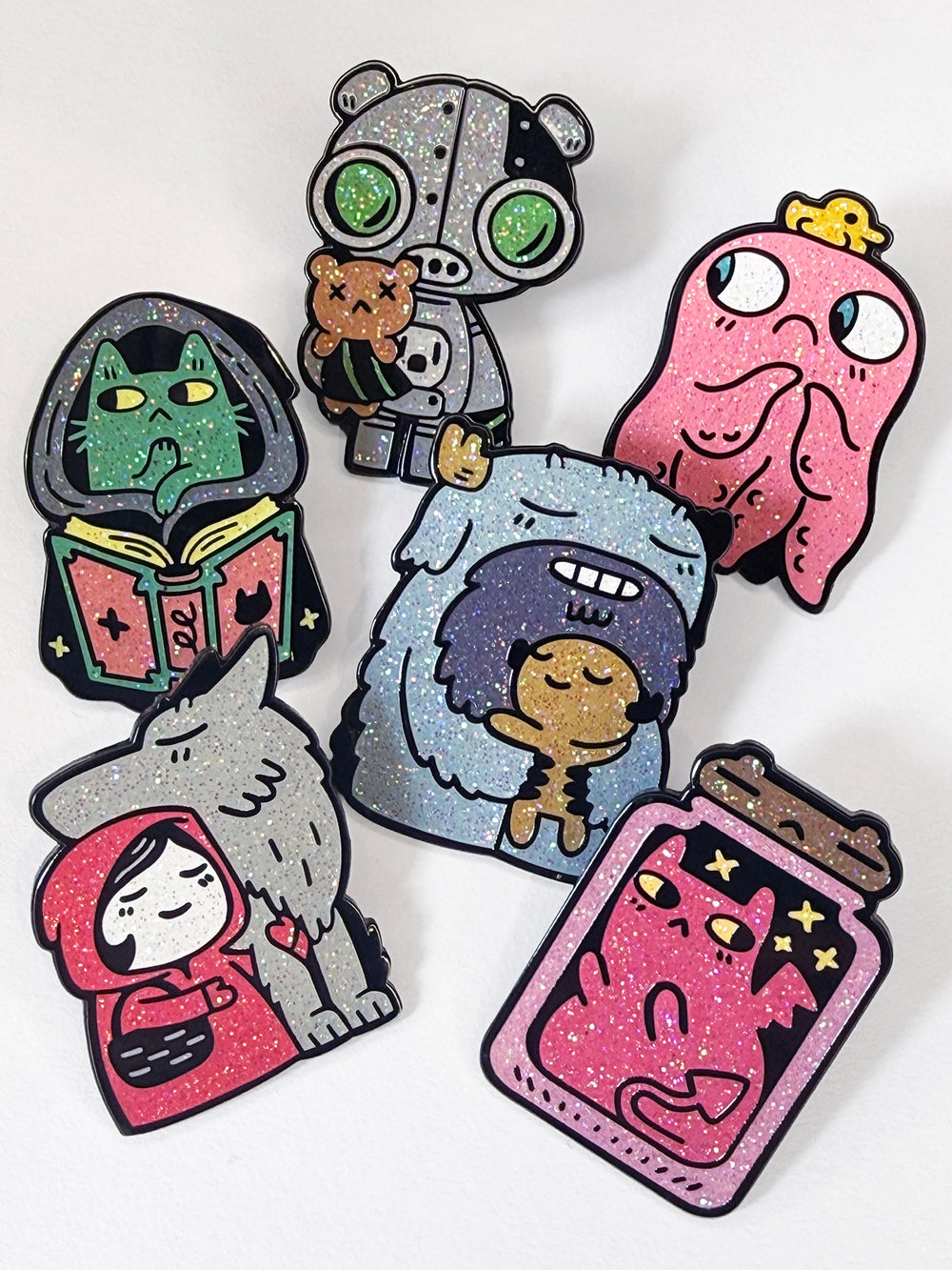 Series 01 Hard Enamel Pins (Complete Set)