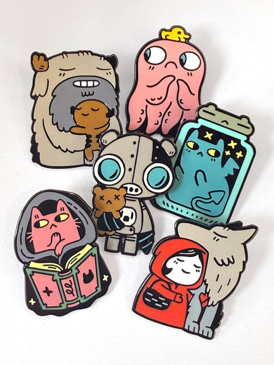 Series 01 Hard Enamel Pins (Complete Set)