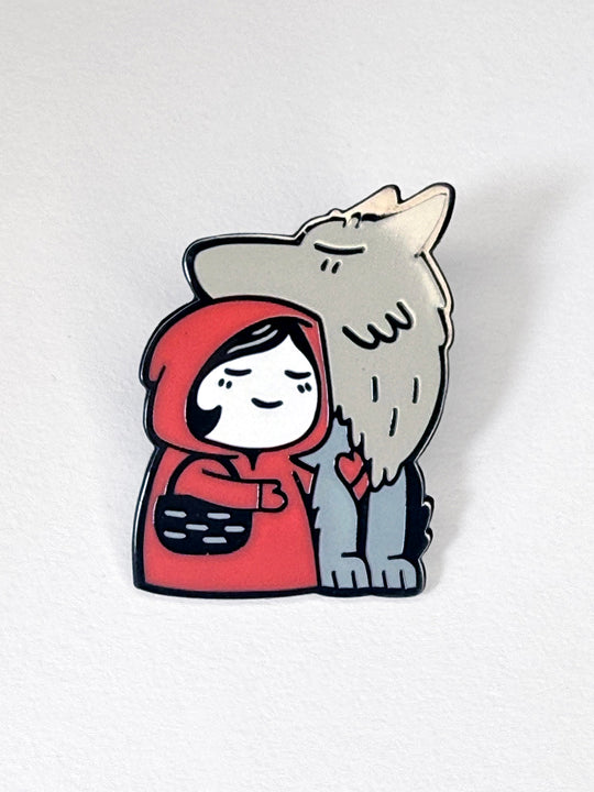 Red Riding Hood Hard Enamel Pin