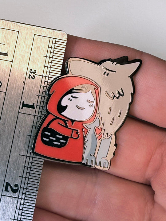 Red Riding Hood Hard Enamel Pin