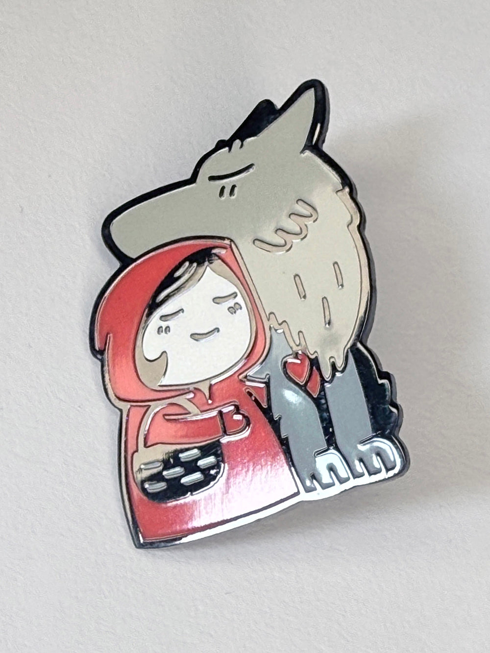 Red Riding Hood Hard Enamel Pin