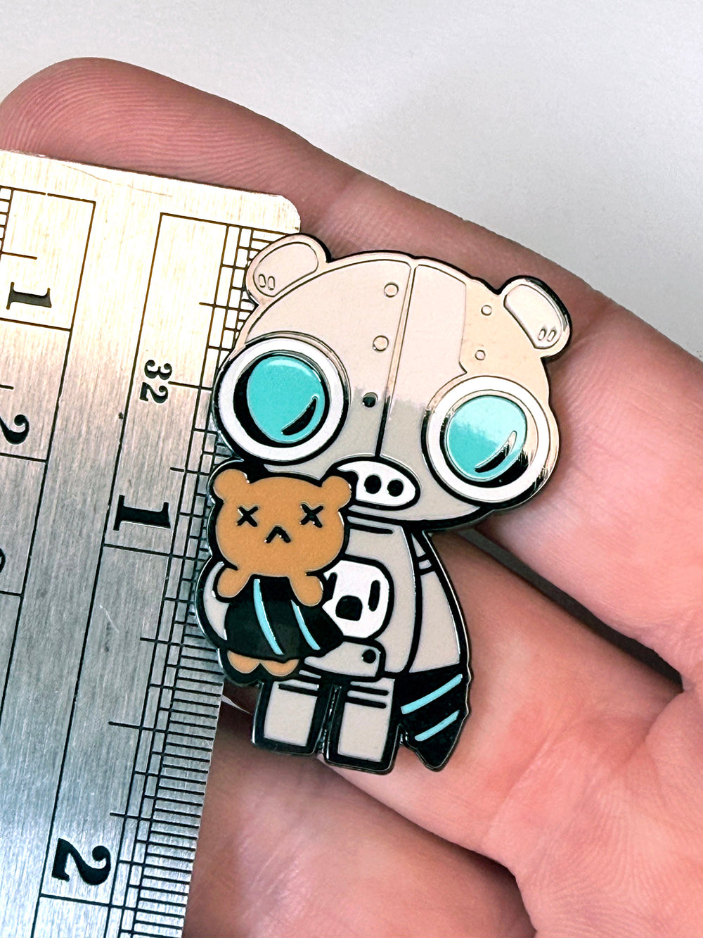 RoboBear Hard Enamel Pin