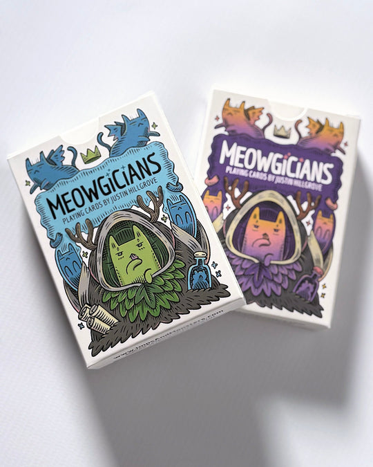 "Meowgicians" Playing Cards