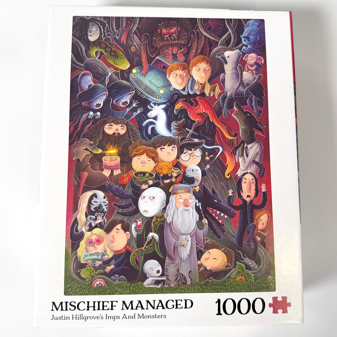 Mischief Managed 1000-piece puzzle (READ NOTE BEFORE PURCHASING)