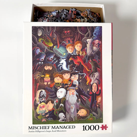 Mischief Managed 1000-piece puzzle (READ NOTE BEFORE PURCHASING)