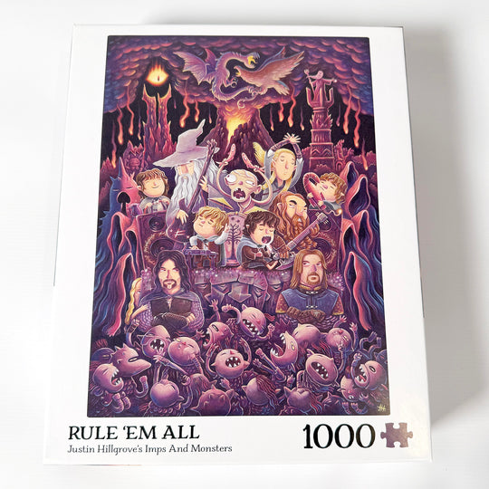 Rule 'Em All 1000-piece puzzle (READ NOTE BEFORE PURCHASING)