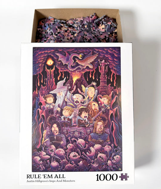 Rule 'Em All 1000-piece puzzle (READ NOTE BEFORE PURCHASING)