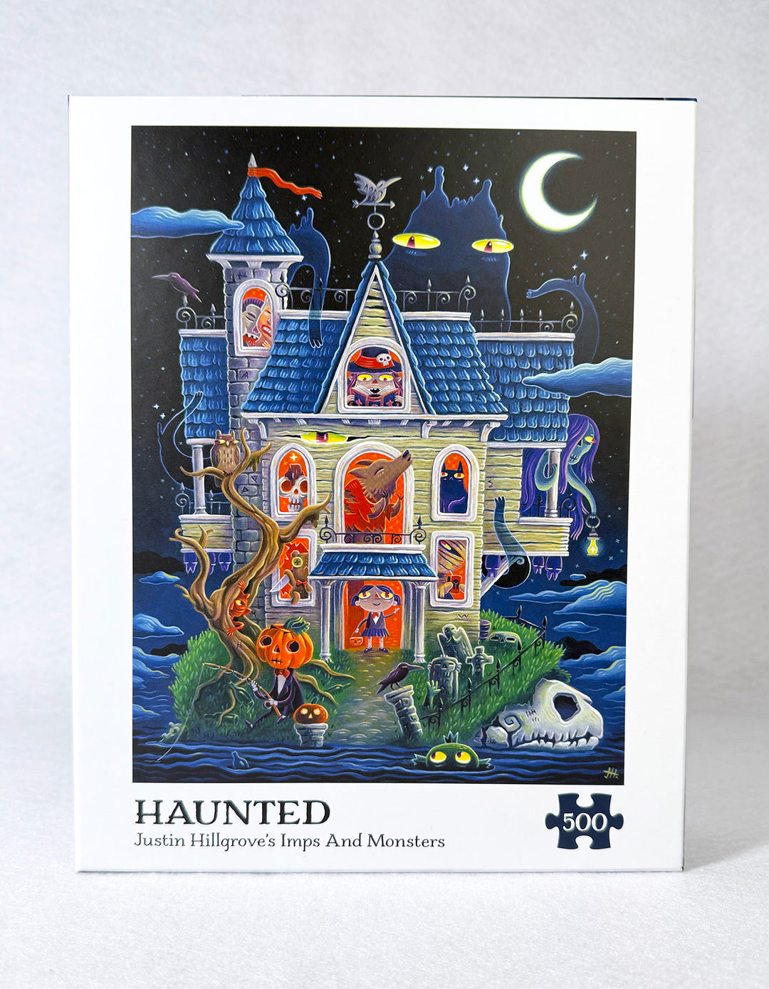 Haunted 500-piece Jigsaw Puzzle