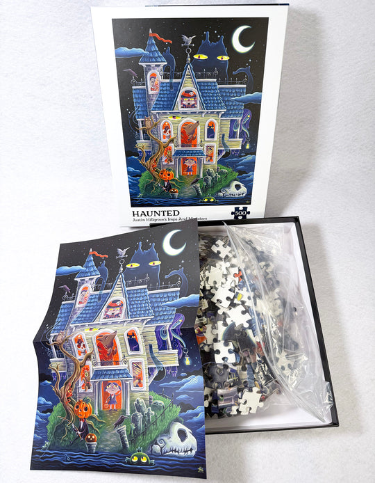 Haunted 500-piece Jigsaw Puzzle