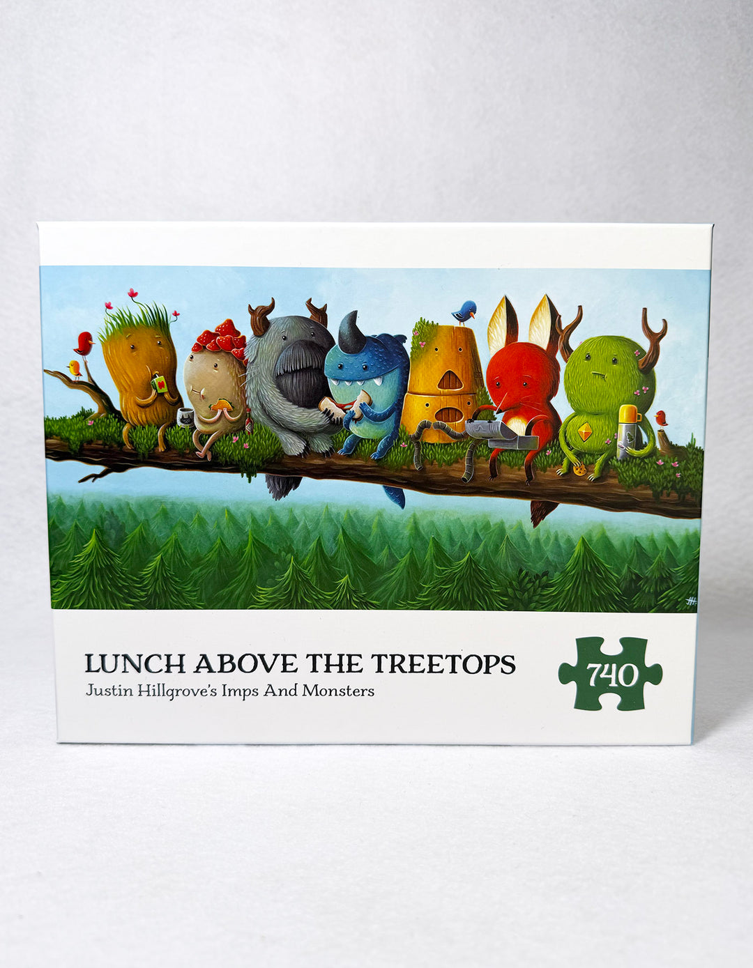 Lunch Above The Treetops 740-piece Jigsaw Puzzle