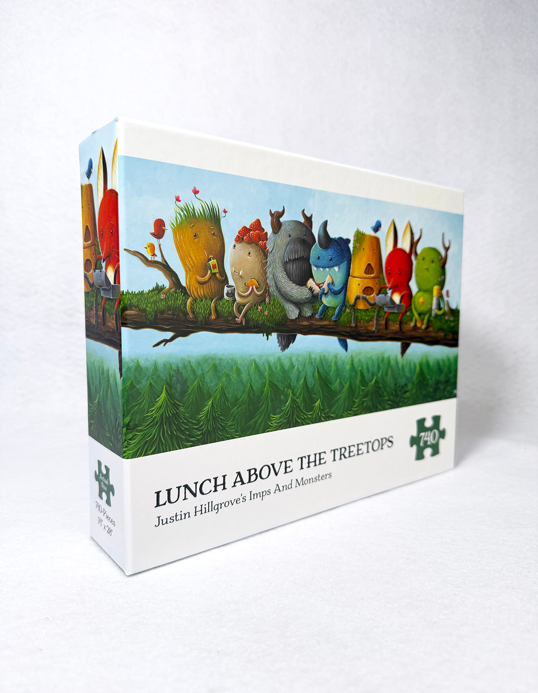 Lunch Above The Treetops 740-piece Jigsaw Puzzle