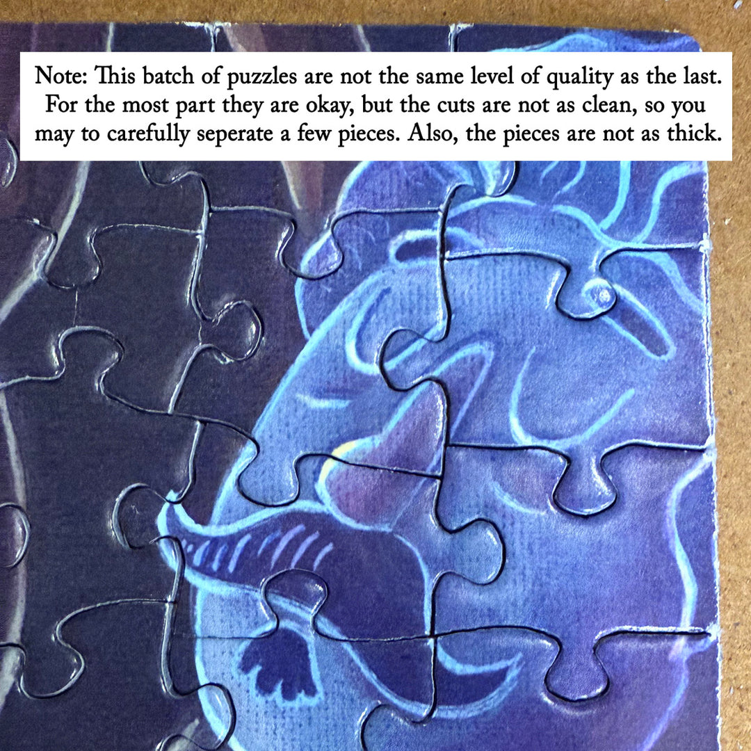 Mischief Managed 1000-piece puzzle (READ NOTE BEFORE PURCHASING)