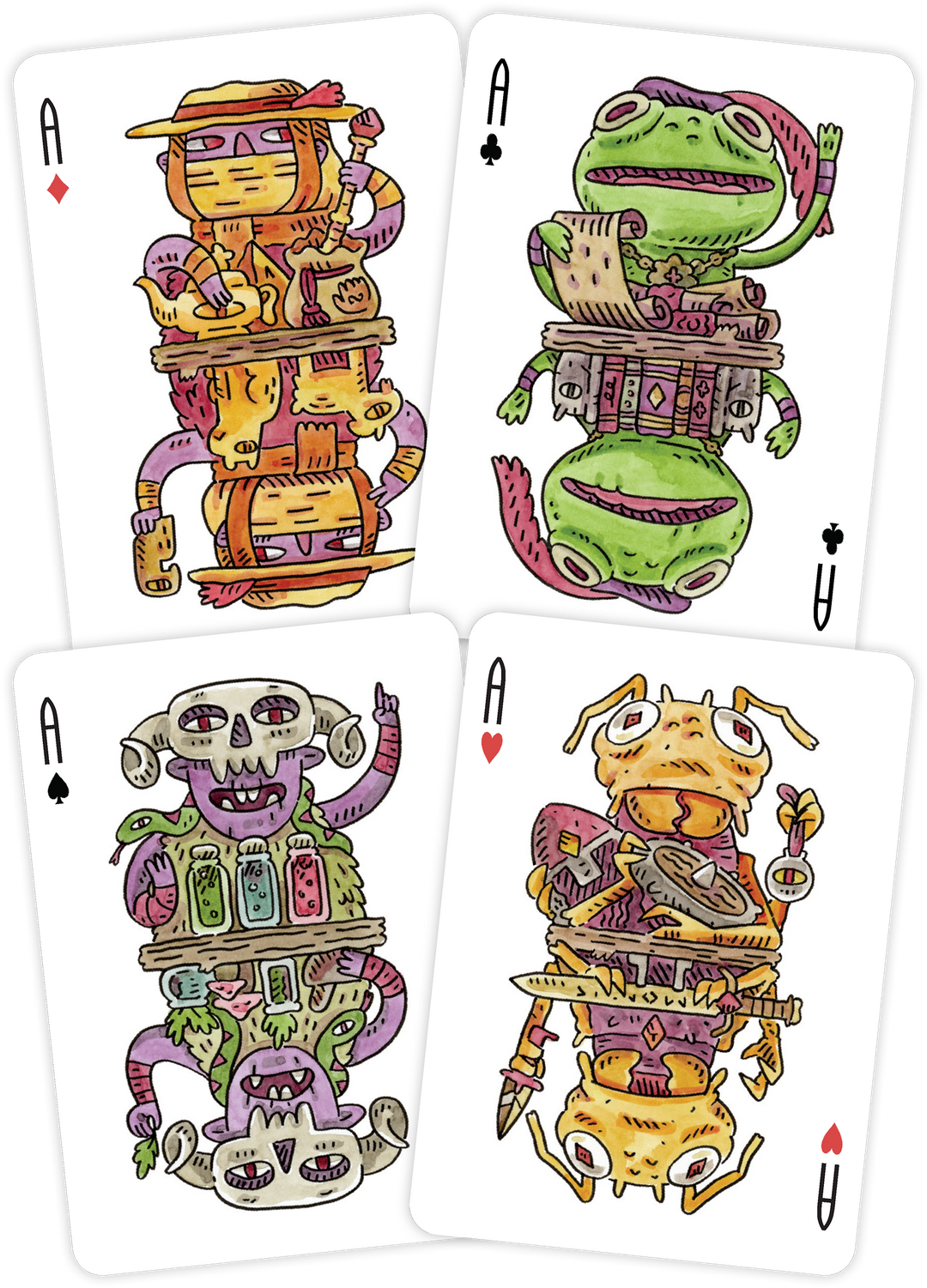 "Random Encounters" Playing Cards
