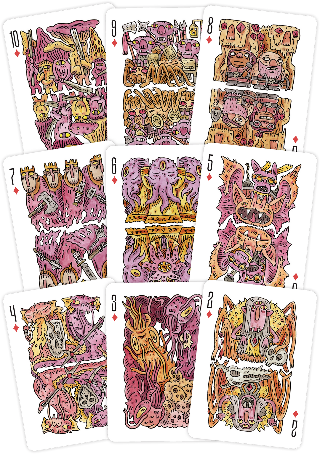 "Random Encounters" Playing Cards